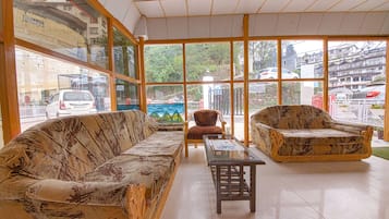 Sala de estar en el lobby