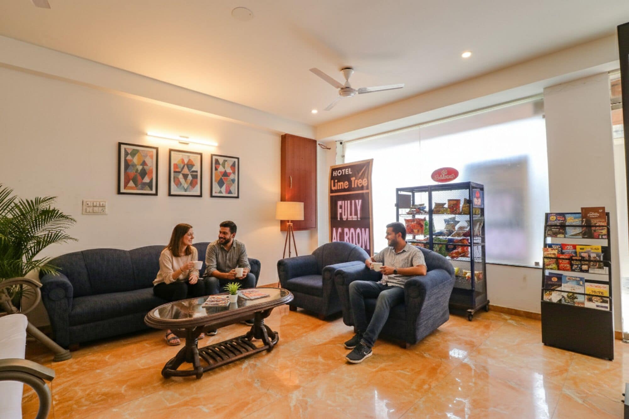 Lobby sitting area
