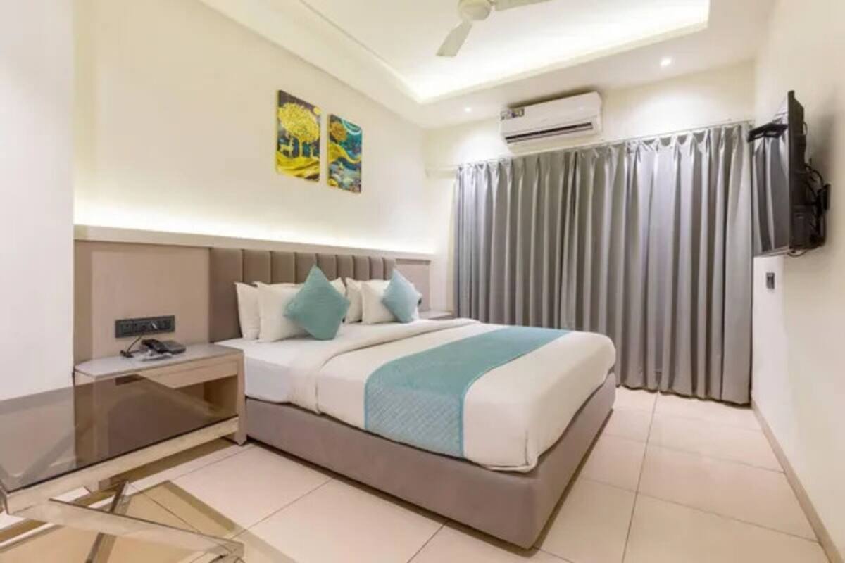 Phòng Executive | Bộ trải giường bằng vải cotton Ai Cập, bộ đồ giường cao cấp