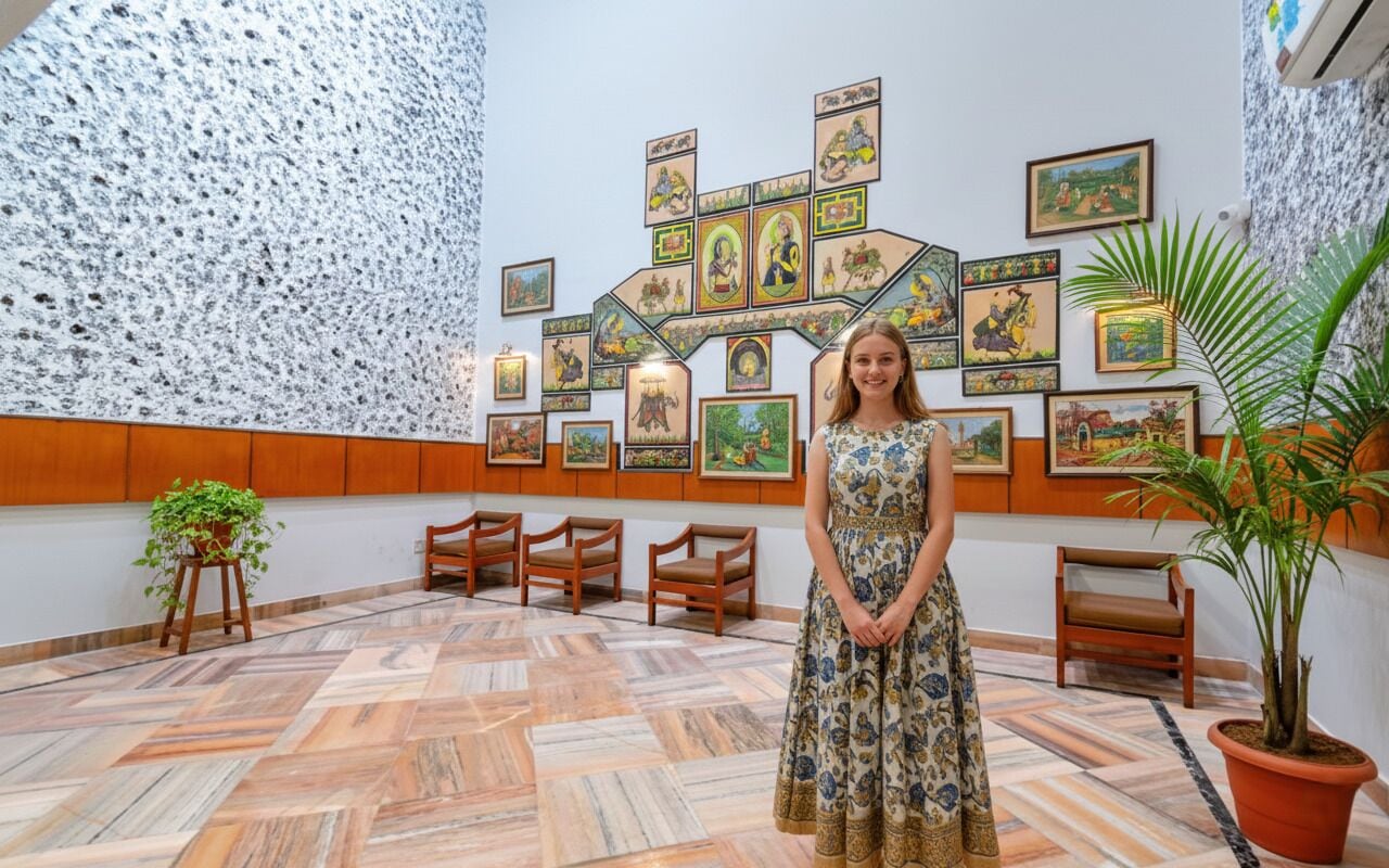 Zona de estar del vestíbulo