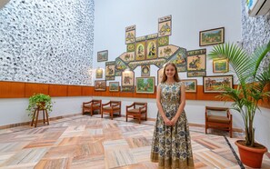 Zona de estar del vestíbulo