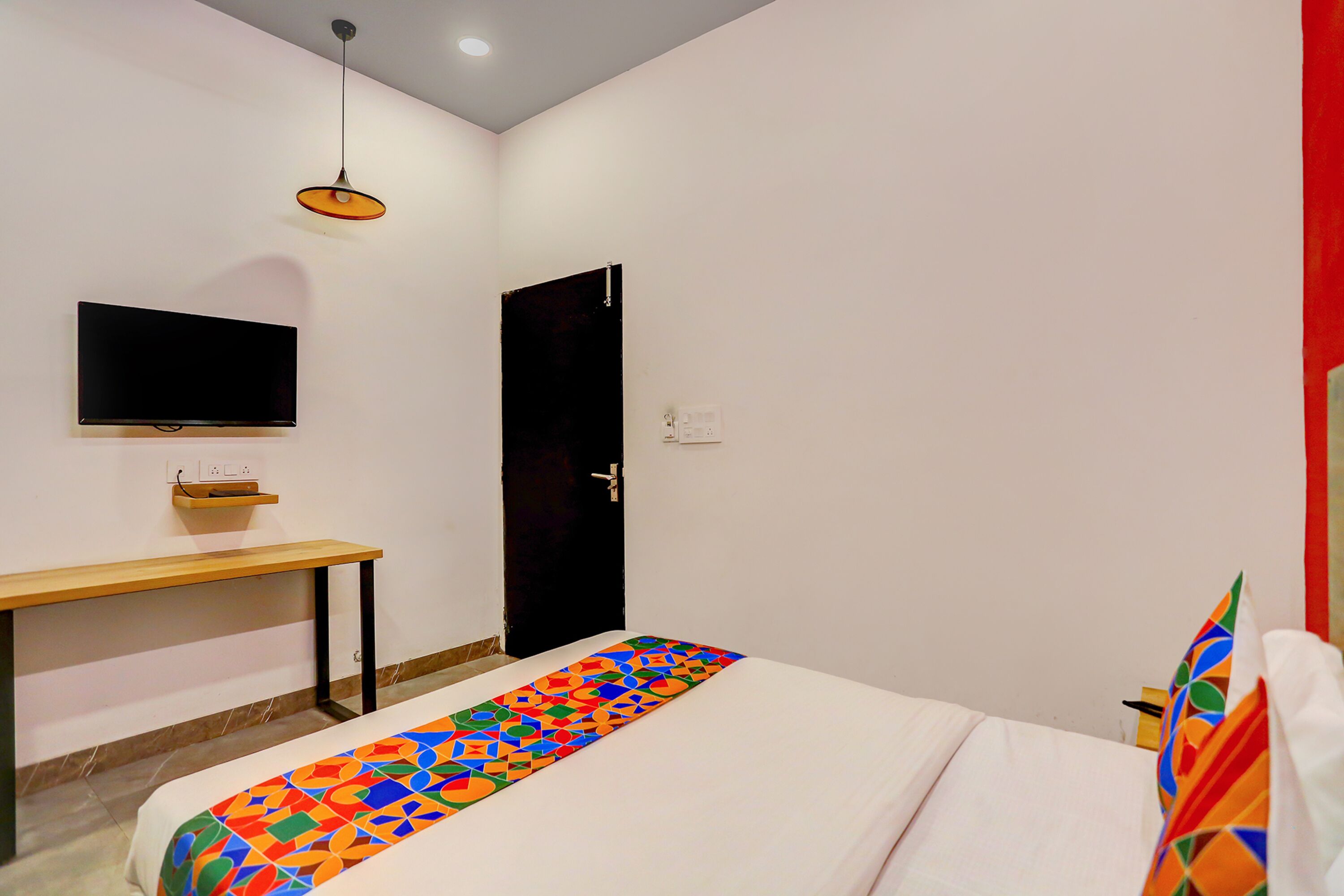 Lakens van Egyptisch katoen, luxe beddengoed, een kluis op de kamer