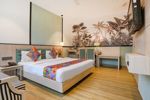 Deluxe-huone | Egyptinpuuvillaiset lakanat, ylelliset vuodevaatteet