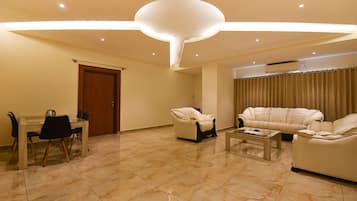 Sala de estar en el lobby