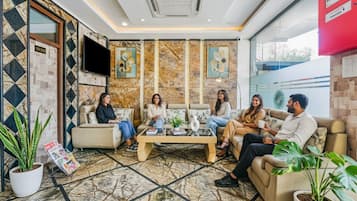Lobby sitting area