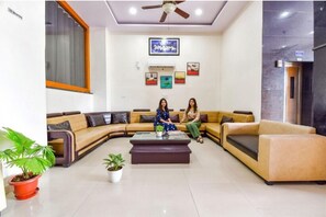 Zona de estar del vestíbulo