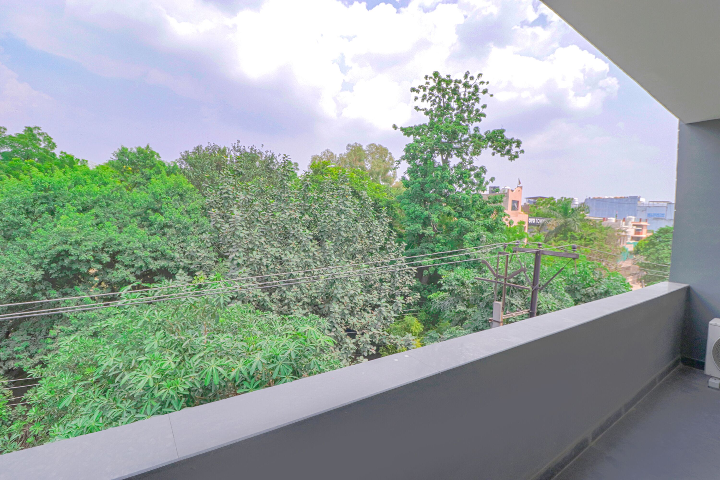 Vista des de l'allotjament