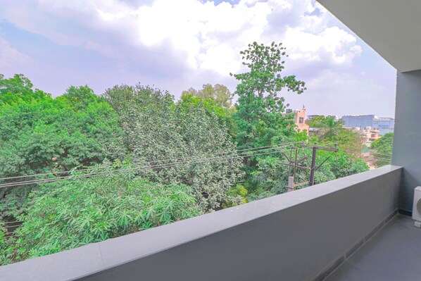 Vue depuis l’hébergement