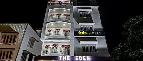 Façade de l’hébergement