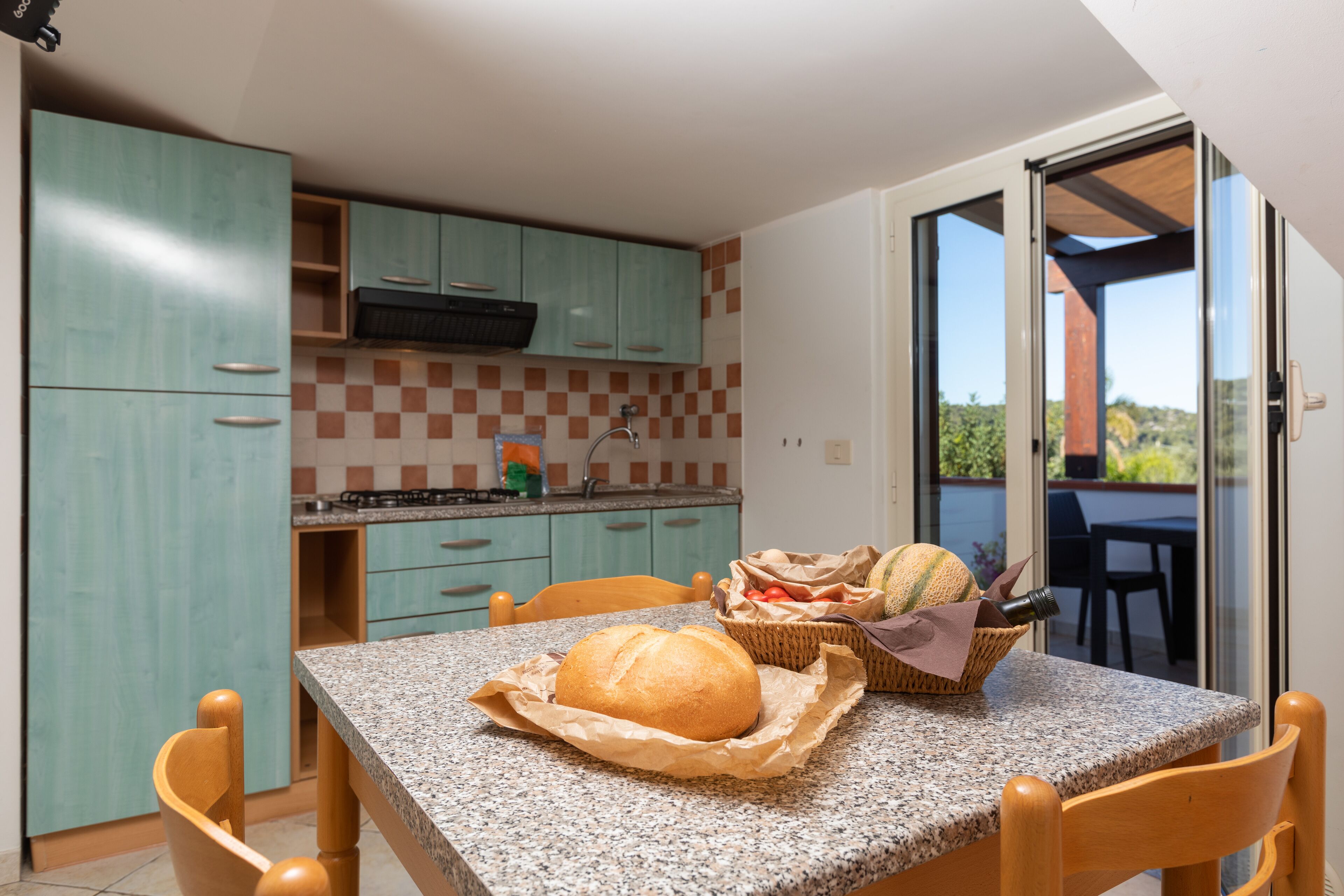 Attico panoramico | Cucina privata | Seggiolone