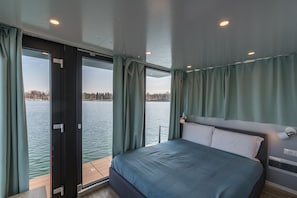 Cabaña, 1 cama Queen size y sofá cama | 1 habitación, wifi gratis y ropa de cama 