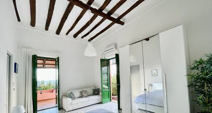 Sea view house a stone's throw from the beach