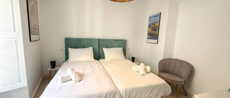 1 Schlafzimmer, Bügeleisen/Bügelbrett, kostenloses WLAN, Bettwäsche