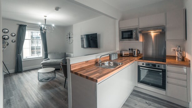 Leilighet – deluxe | Oppholdsområde