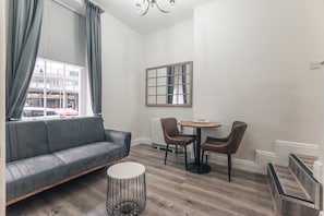 Deluxe Duplex | Living area