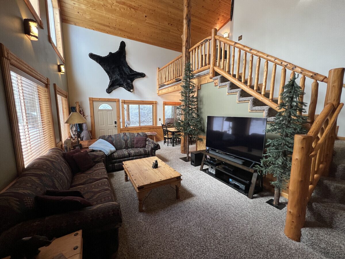 TV, fireplace, DVD player