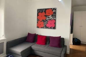 Basic-Apartment, 1 Doppelbett | Wohnbereich