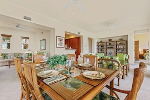 Dining - Amazing Ocean & Sunset Views, Kumulani Condo! (Kamuela)