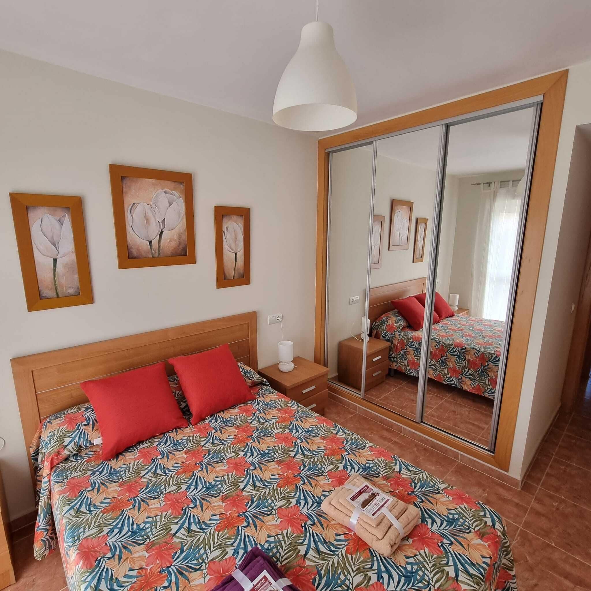 2 bedrooms, travel crib, WiFi, bed sheets