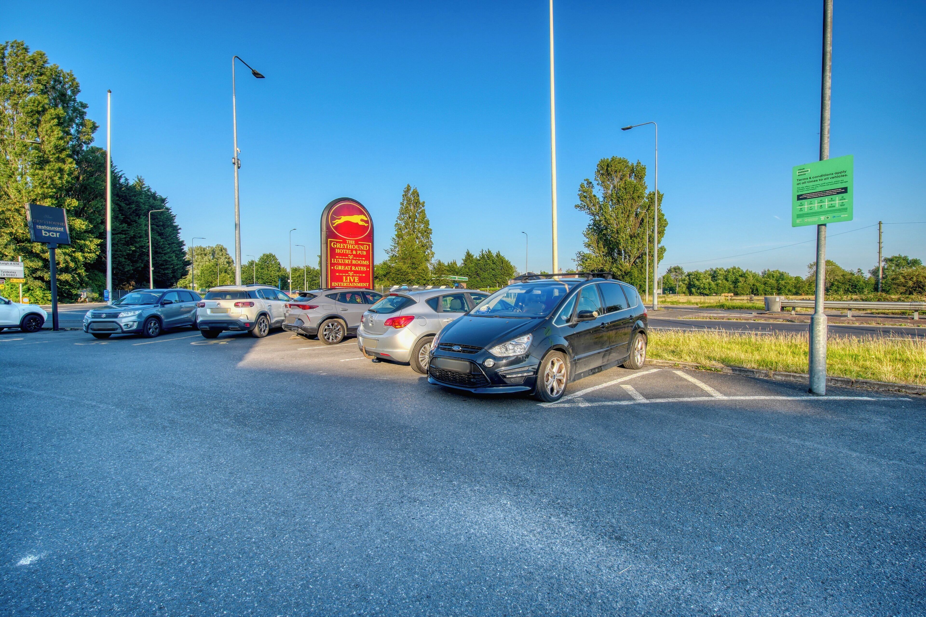 Parken ohne Service (kostenlos)