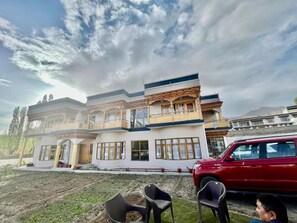 Facciata della struttura