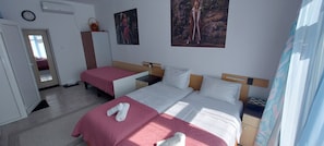 1 bedroom, desk, iron/ironing board, free WiFi - Room for 3 people "Zory&Christo's place" (Nova Zagora)