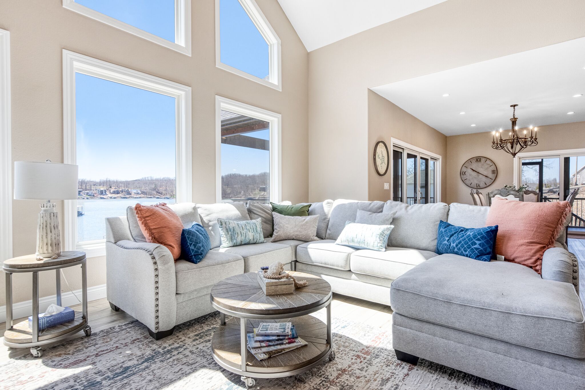 New! Custom Home on Cove-Waterslides and Jump Deck