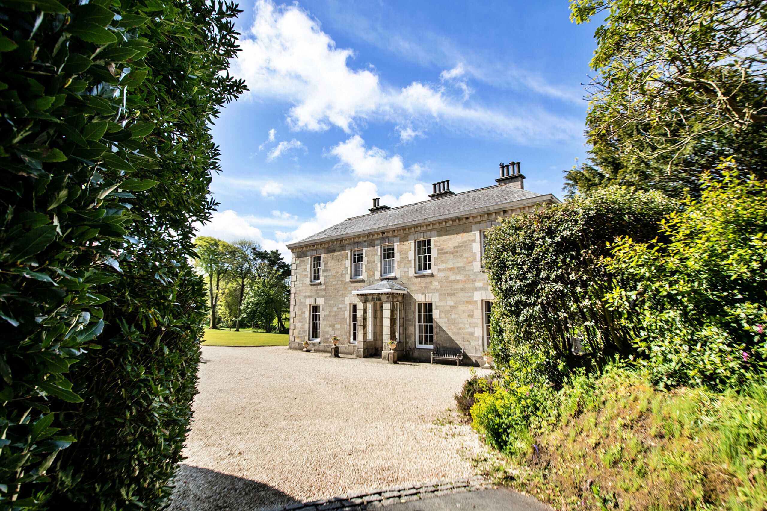 A beautiful Georgian Manor House near Newquay