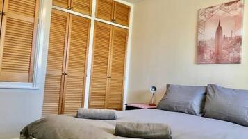 1 bedroom, iron/ironing board, free WiFi, bed sheets