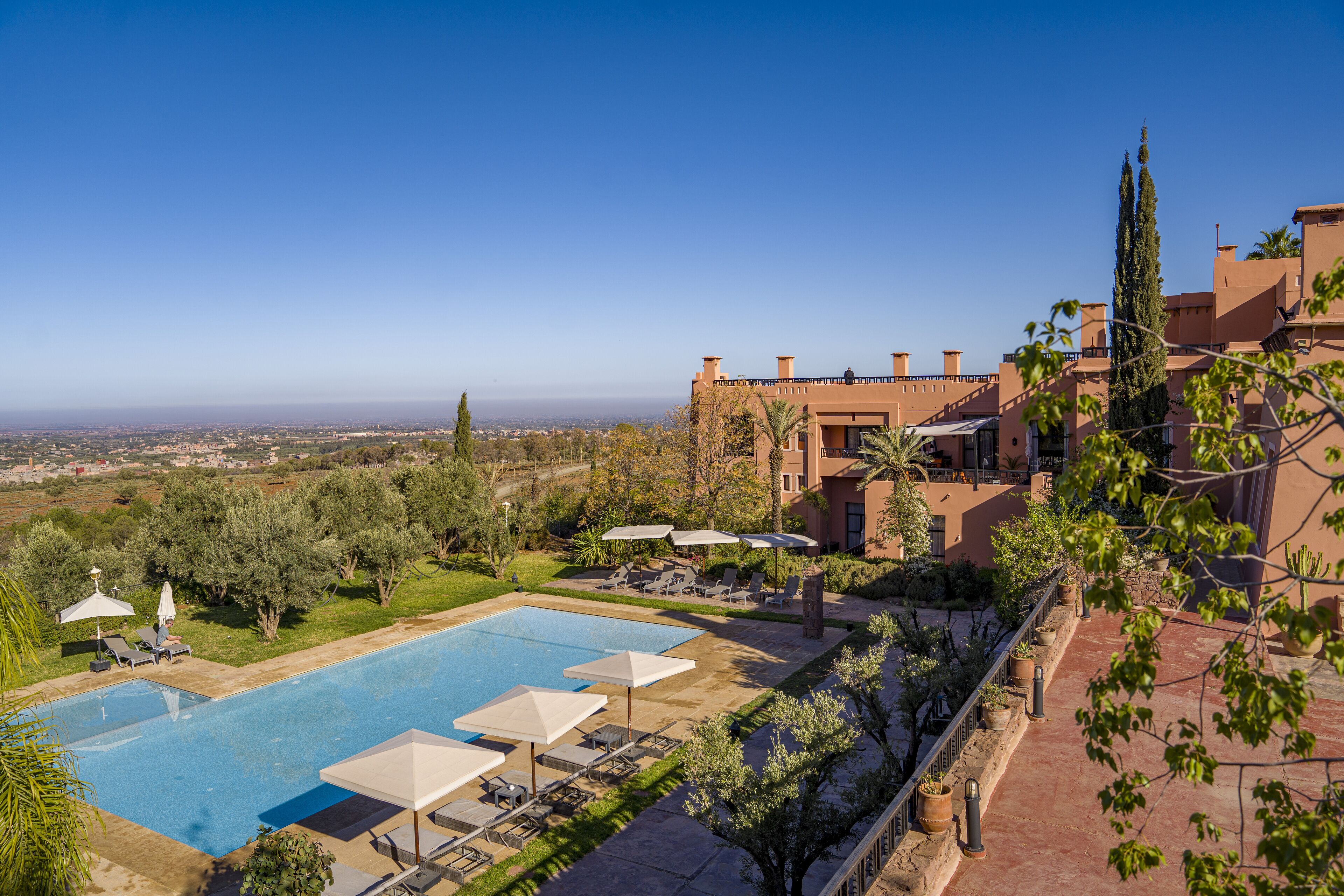 Vue depuis l’hébergement