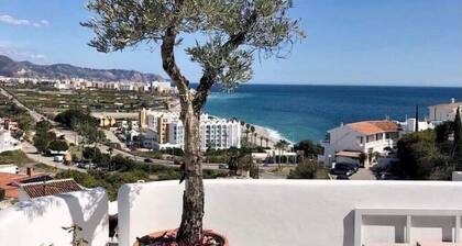 Modern Villa + Infinity Pool opposite the beach. Best views in Nerja!