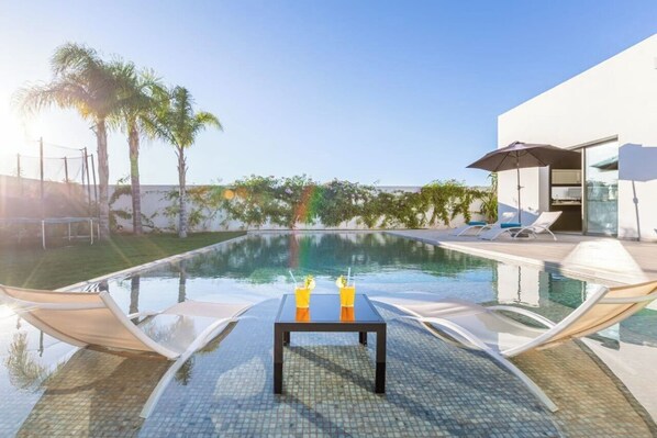 A heated pool - New! Villa in Marrakech (Marrakech)