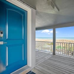 Room, 2 Double Beds, Ocean View | Terrace/patio