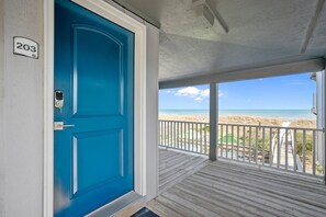 Room, 2 Double Beds, Ocean View | Terrace/patio