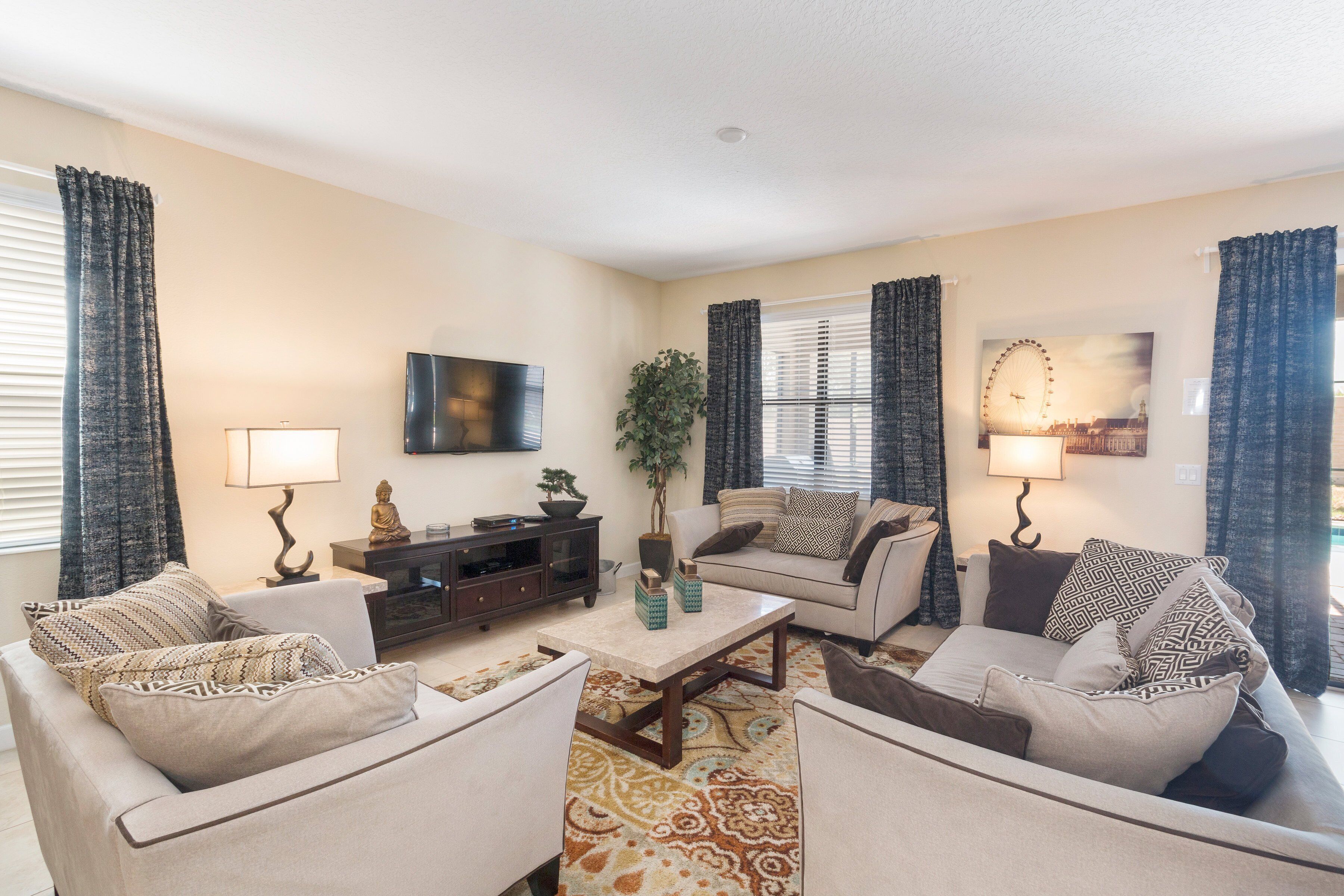 Championsgate 1851 - Modern villa with private pool & hot tub near Disney