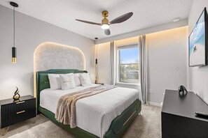 5 quartos, ferros/tábuas de passar roupa, Wi-Fi, roupa de cama