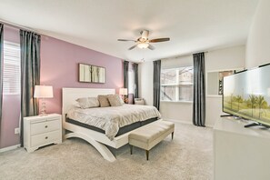 5 Schlafzimmer, Bügeleisen/Bügelbrett, WLAN, Bettwäsche