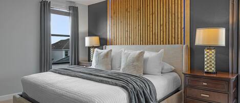 5 slaapkamers, een strijkplank/strijkijzer, wifi, beddengoed