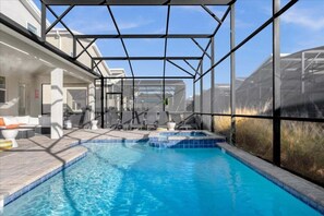 Beheizter Pool