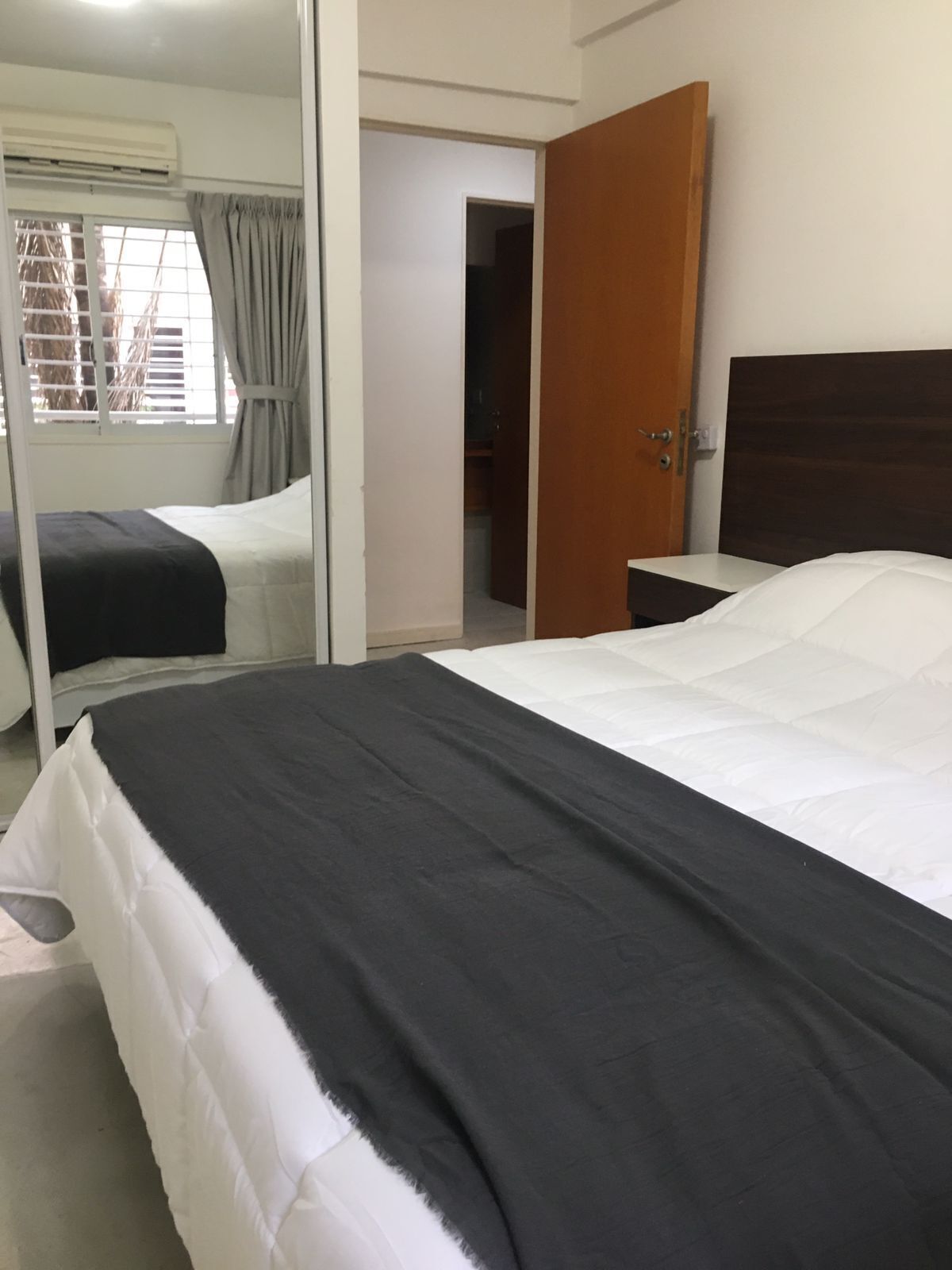 2 bedrooms, bed sheets