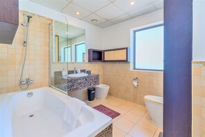 Badewanne, Handtücher