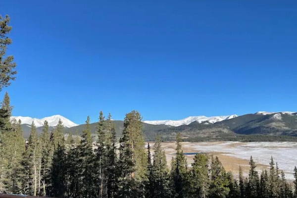 Blick von der Unterkunft