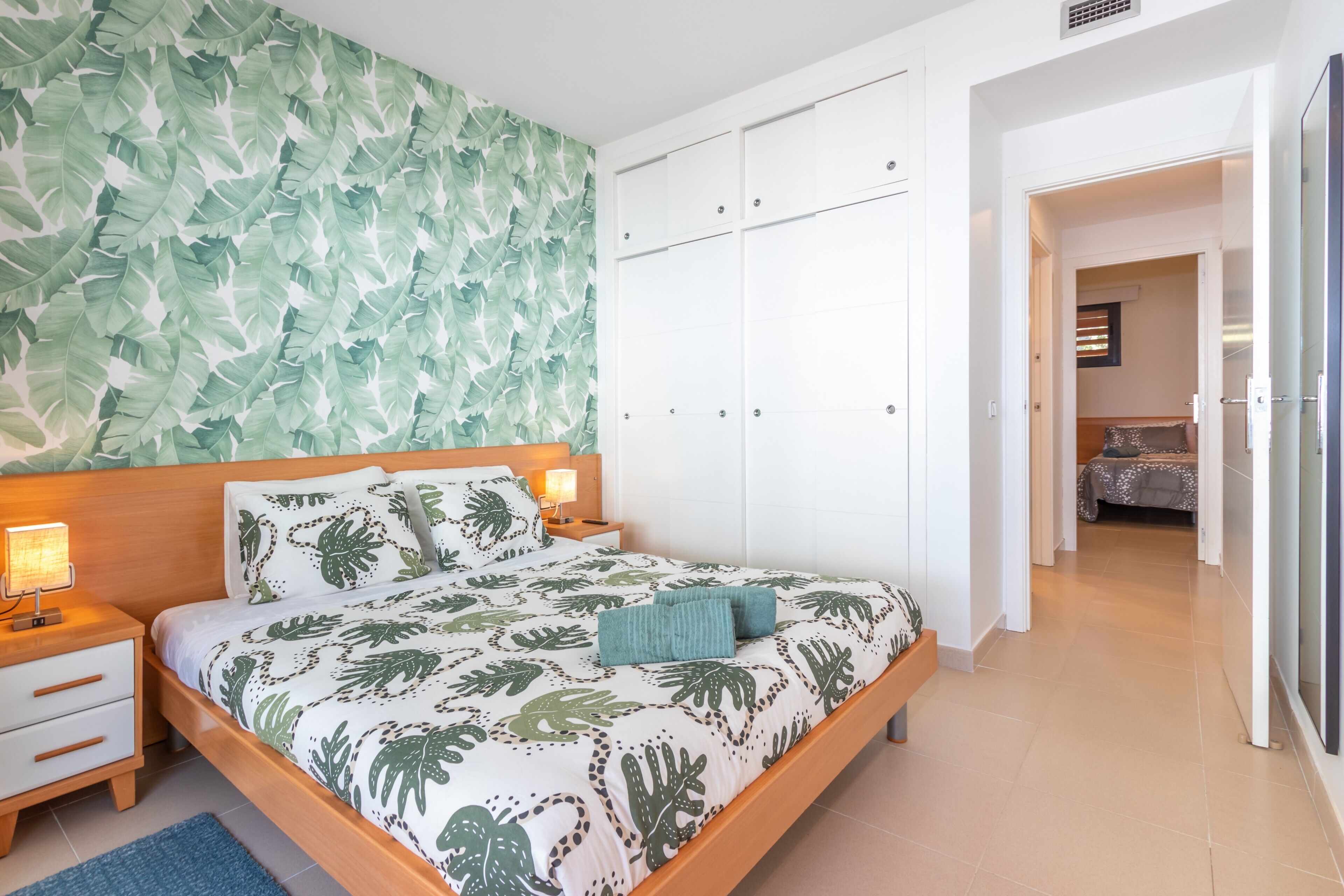 2 bedrooms, iron/ironing board, WiFi (free), bed sheets