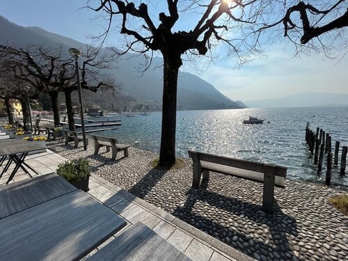 Ferienwohnung 'Il Sole Di Calde Lago Maggiore 505' mit Seeblick und WLAN