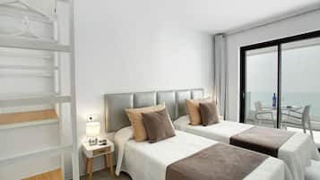 2 dormitorios, tabla de planchar con plancha, wifi gratis y ropa de cama