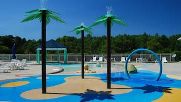 Seasonal outdoor pool