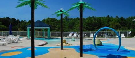 Seasonal outdoor pool