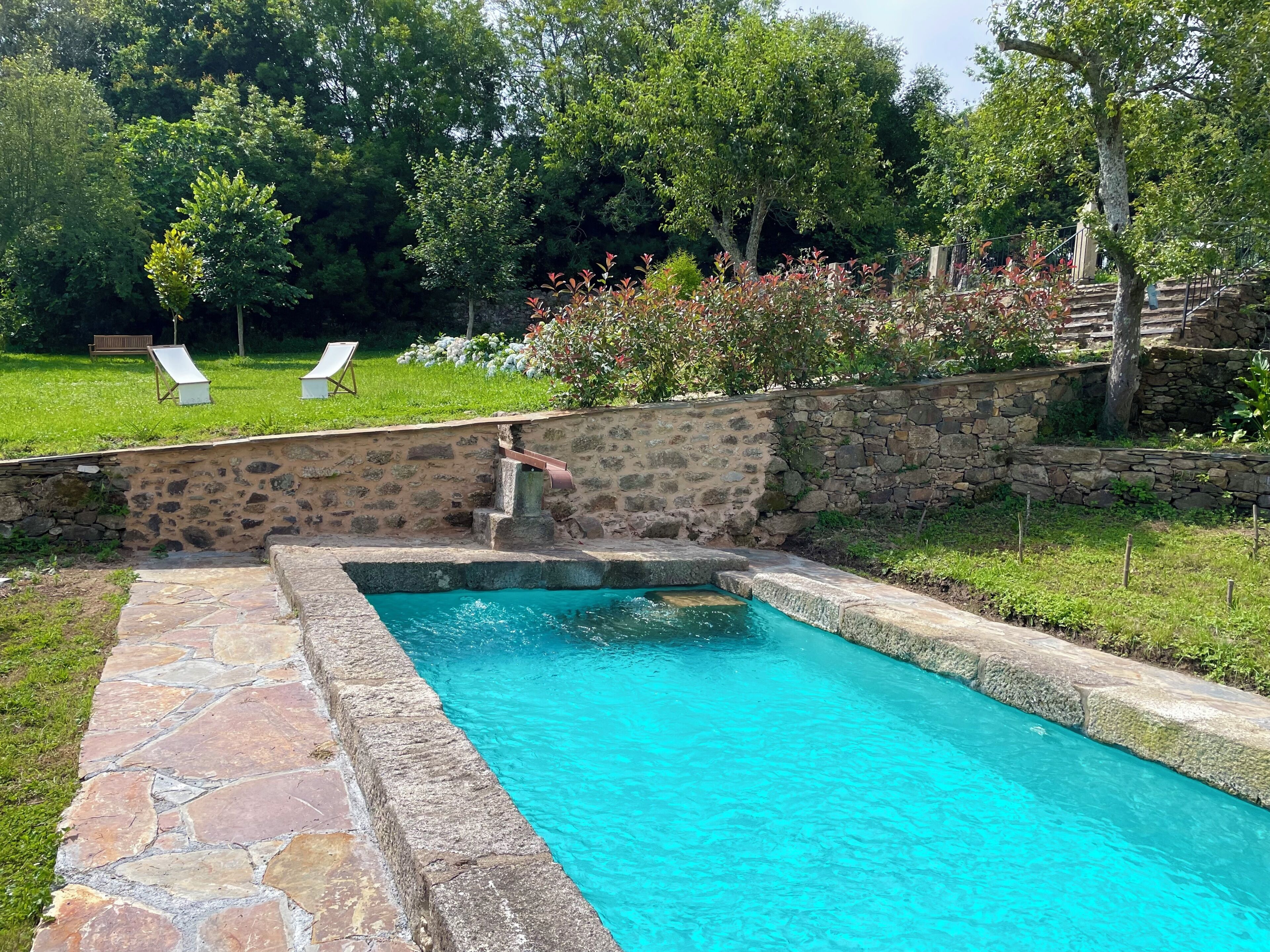 Seasonal outdoor pool