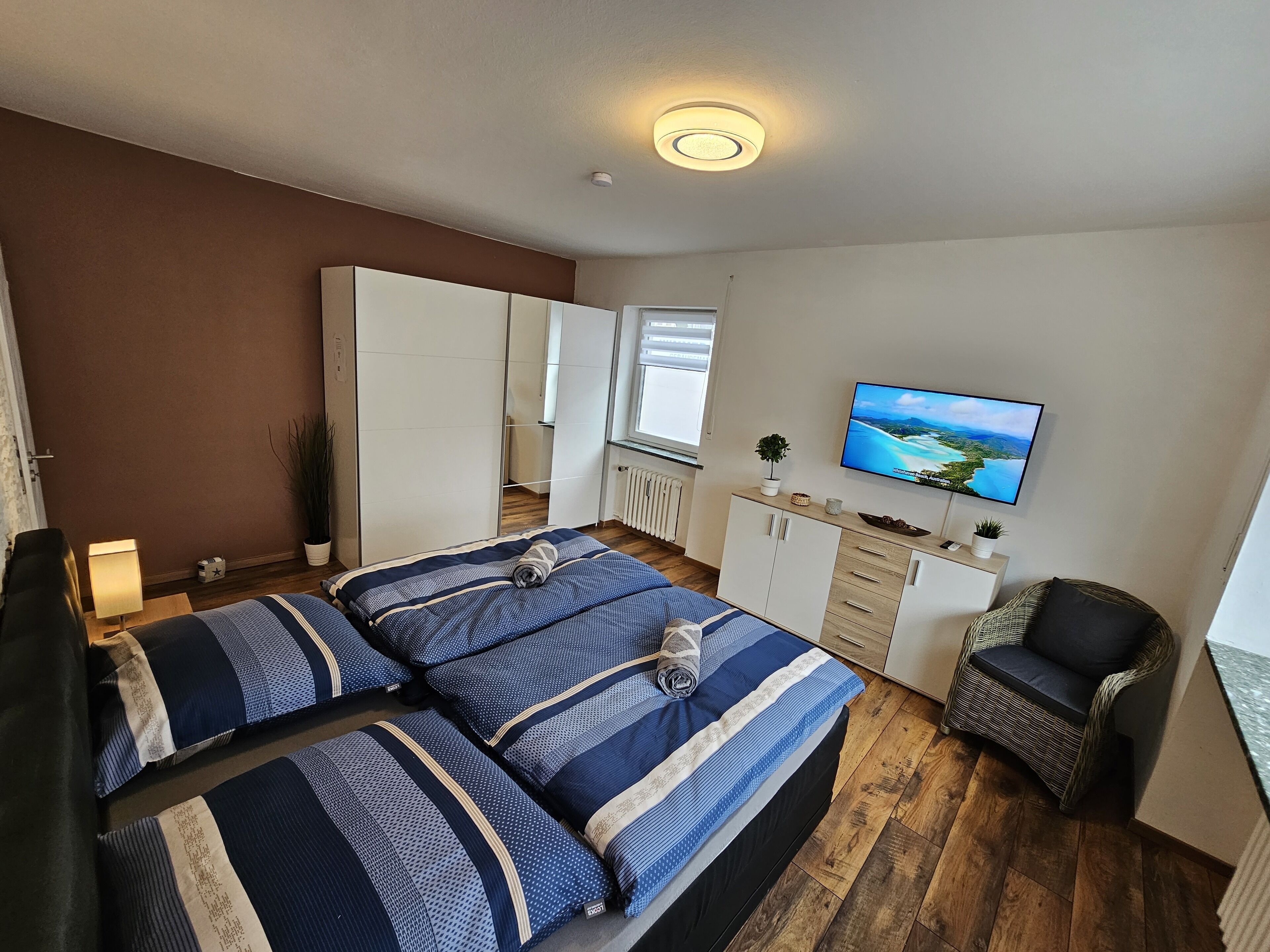 2 多间卧室、熨斗/熨衣板、旅行婴儿床、免费 WiFi