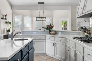 Fridge, microwave, oven, stovetop - Stunning North Austin Home! Safe Neighborhood, Family Friendly. (Austin)